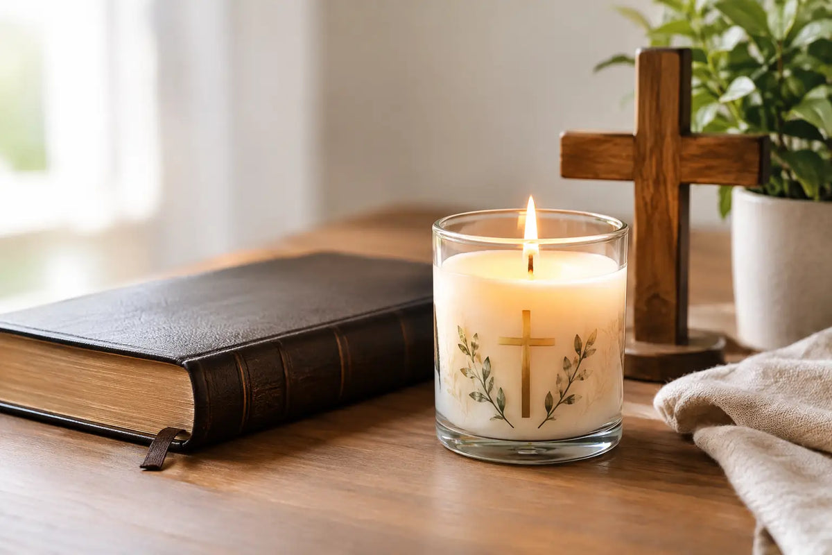 Christian Candles That Bring Scripture Home