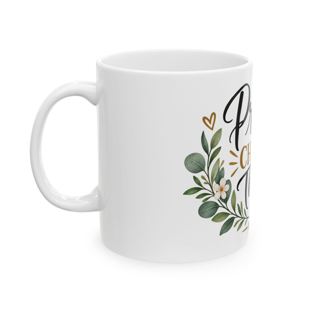 Prayer Changes Things Christian Mug – James 5:16 Faith Coffee Cup – Inspirational Prayer Gift