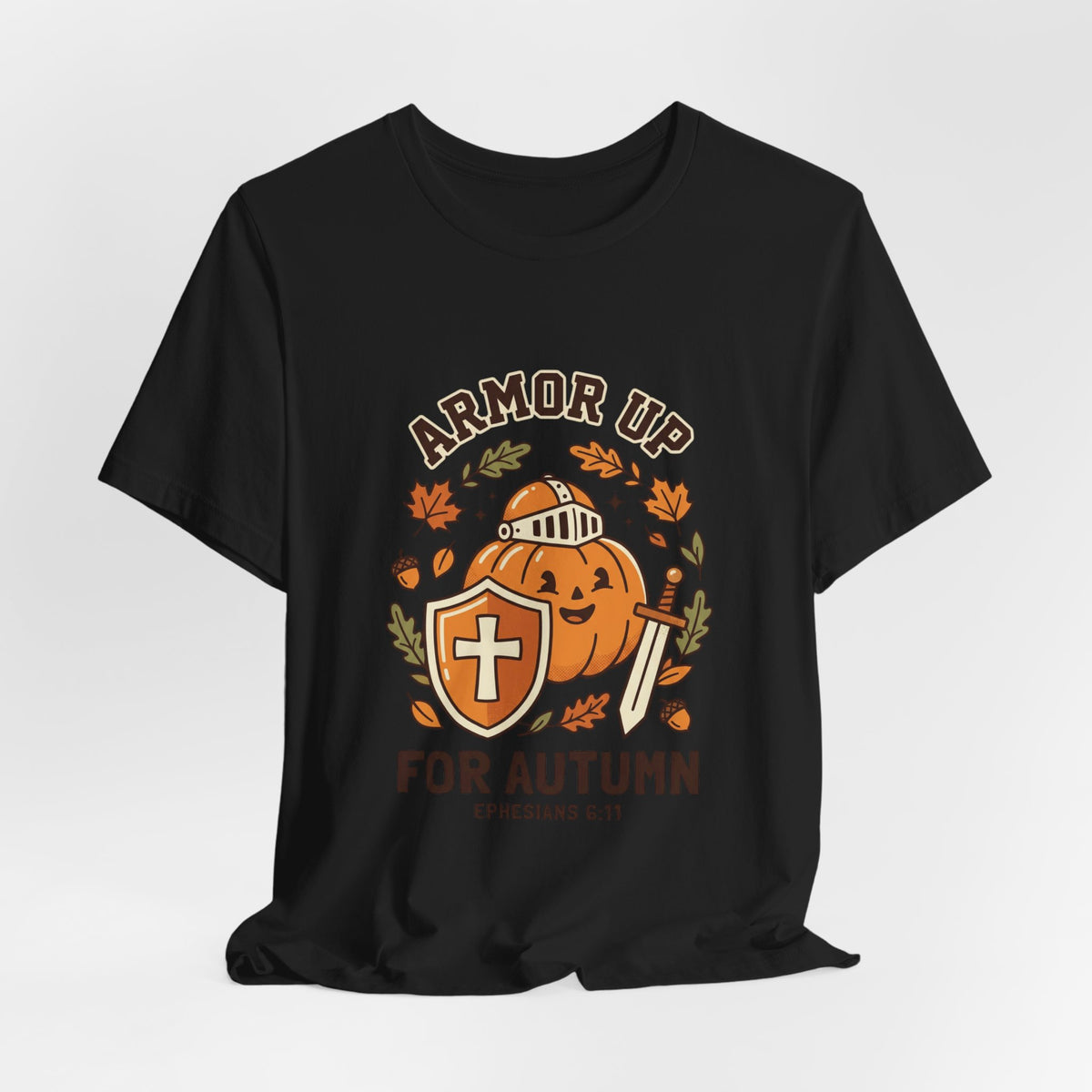 Armor Up Pumpkin Tee | Christian Halloween, Faith Autumn