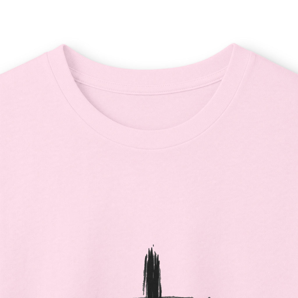 Christian Long Sleeve Tee – "I Can Do All Things Through Christ" Inspirational Cross Shirt