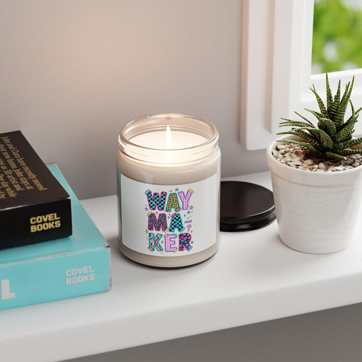 Waymaker Scented Soy Candle — 9oz Inspirational Jar Candle