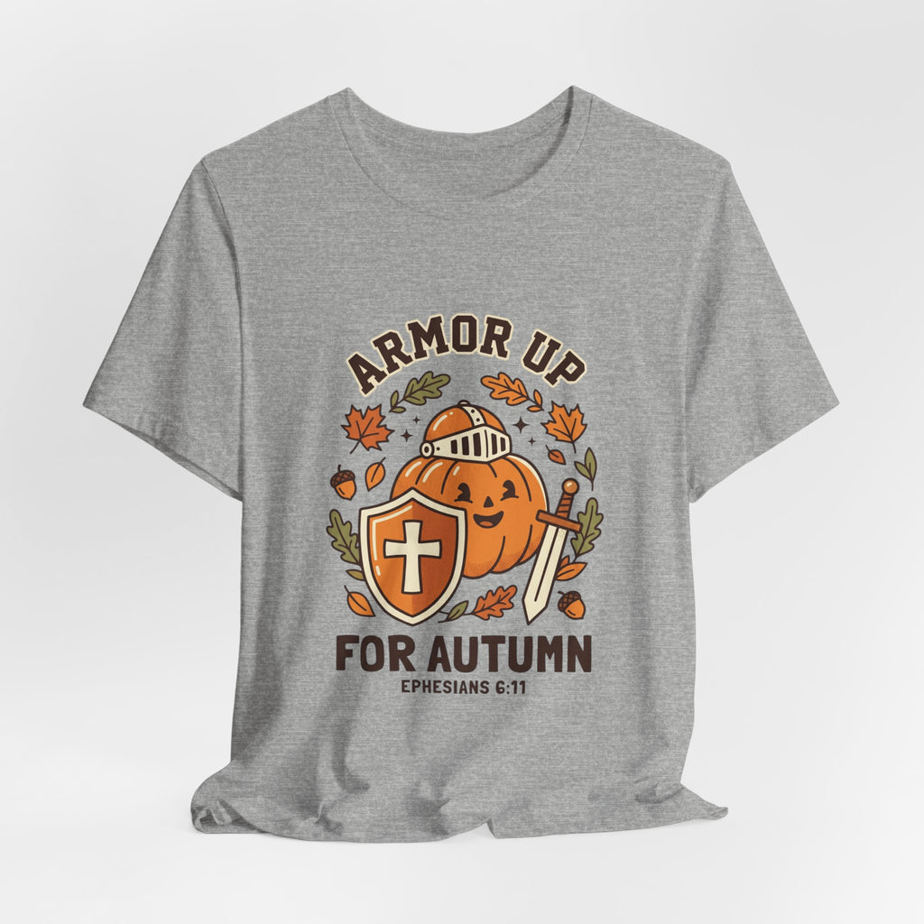 Armor Up Pumpkin Tee | Christian Halloween, Faith Autumn