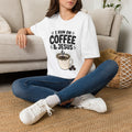 Coffee & Jesus T‑Shirt — "I Run on Coffee & Jesus" Christian Faith Shirt