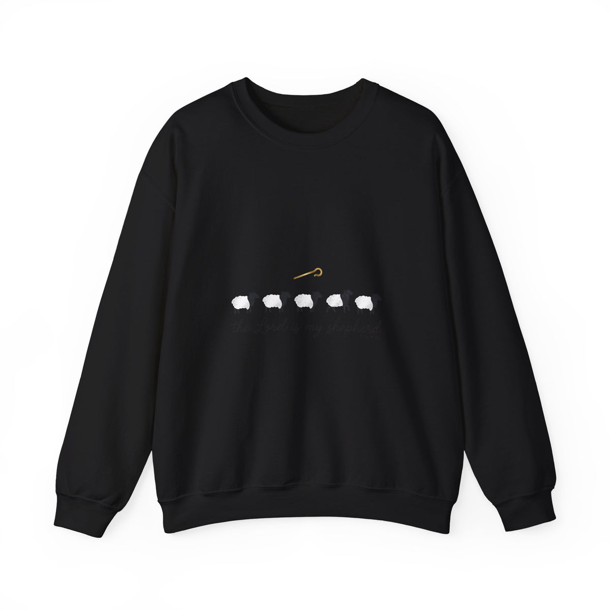 The Lord Is My Shepherd Sweatshirt | Christian Streetwear, Scripture Typography