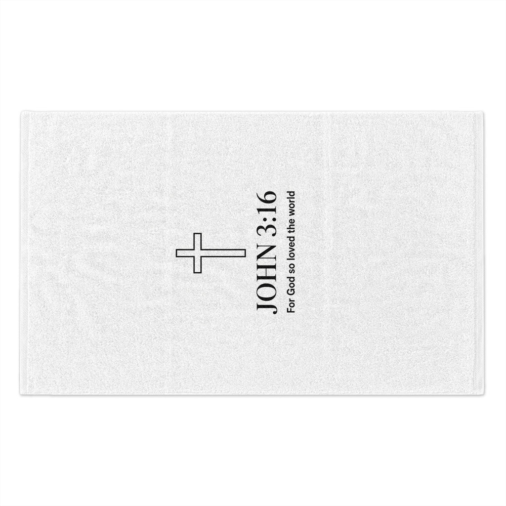 John 3:16 Rally Towel, 11x18 gym towl