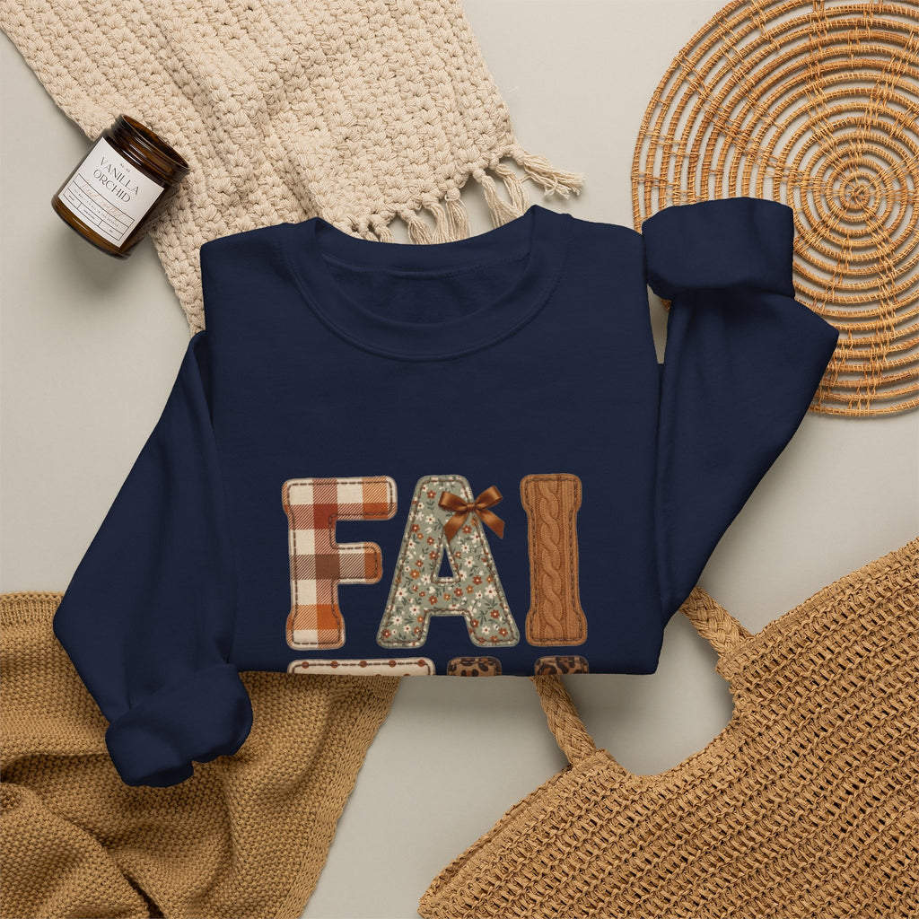 Faith Walk Crewneck Sweatshirt – "Walk by Faith" Christian Pullover