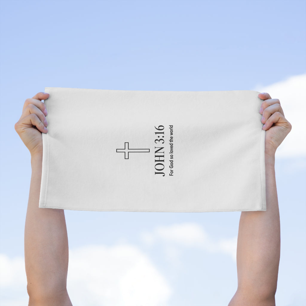 John 3:16 Rally Towel, 11x18 gym towl