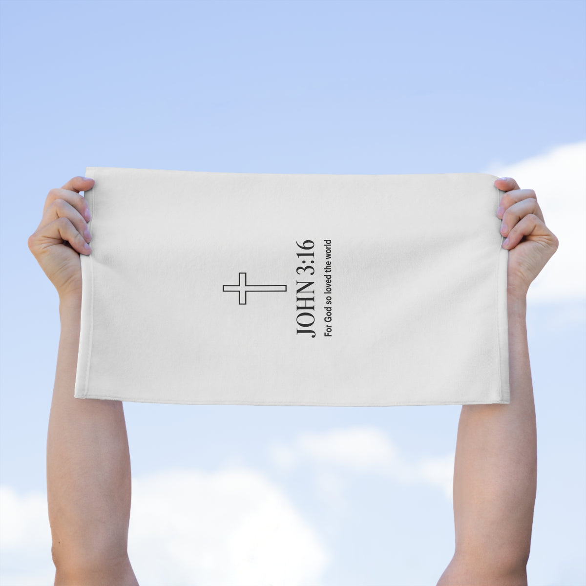 John 3:16 Rally Towel, 11x18 gym towl