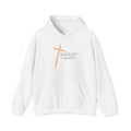 Faith Cross Hoodie - "Walk by Faith Not by Sight" Christian Pullover