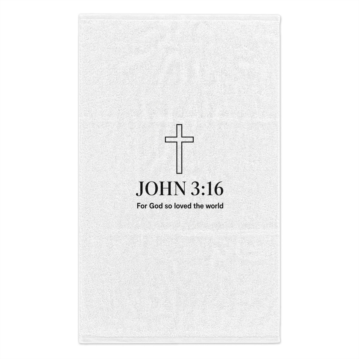 John 3:16 Rally Towel, 11x18 gym towl