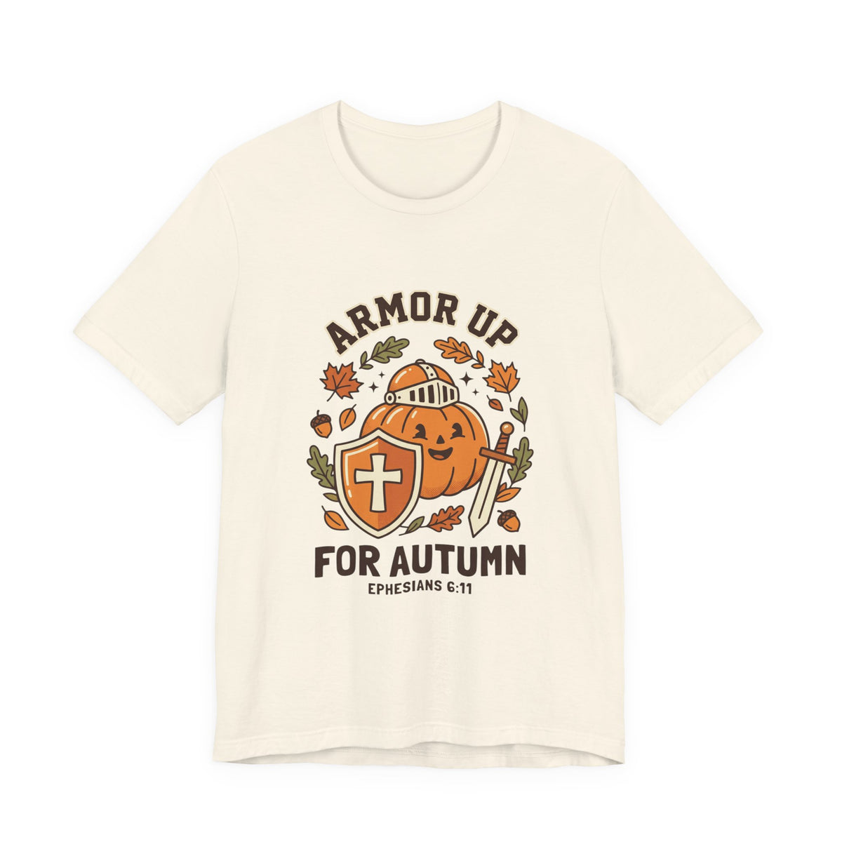 Armor Up Pumpkin Tee | Christian Halloween, Faith Autumn