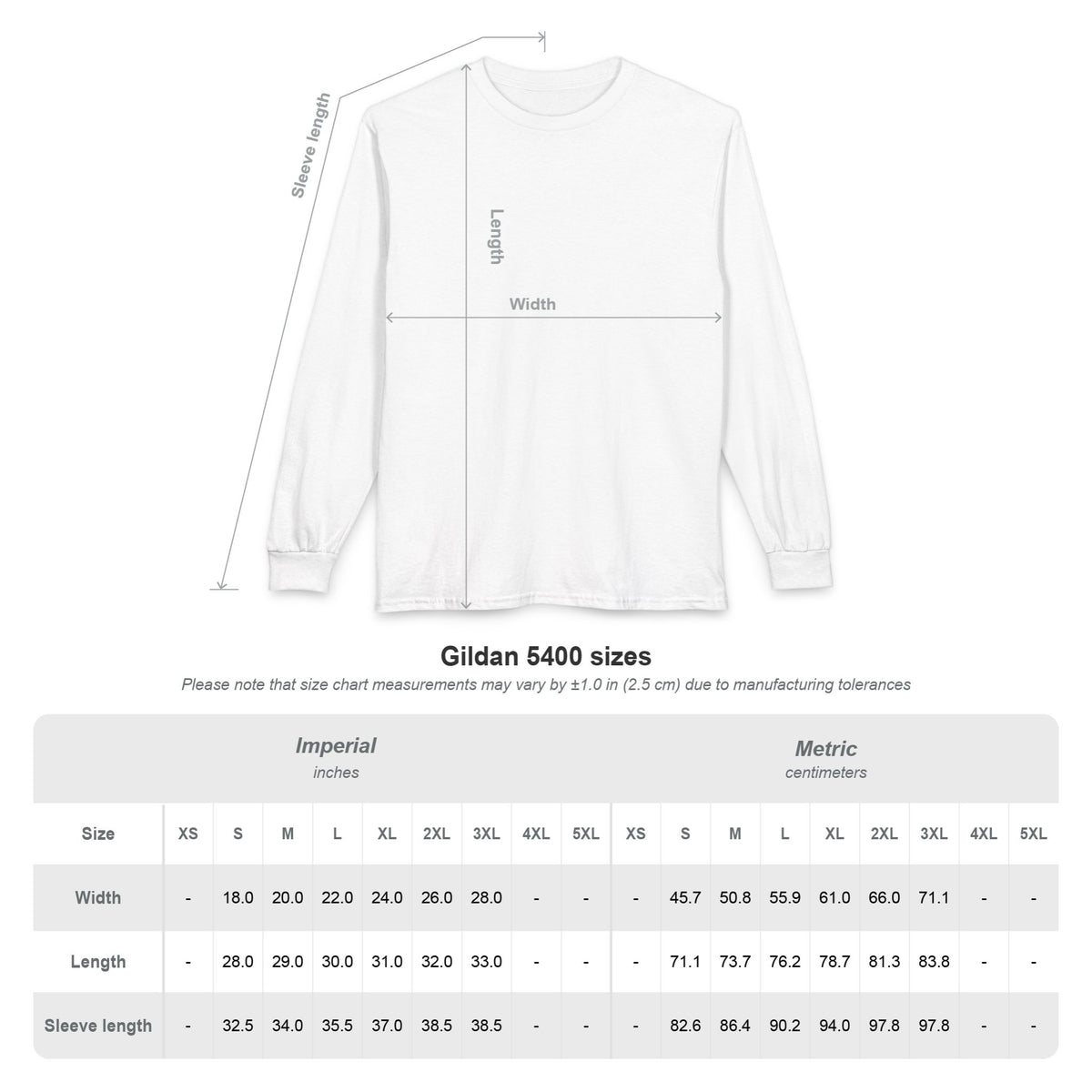 Discipulo Script Long Sleeve Tee