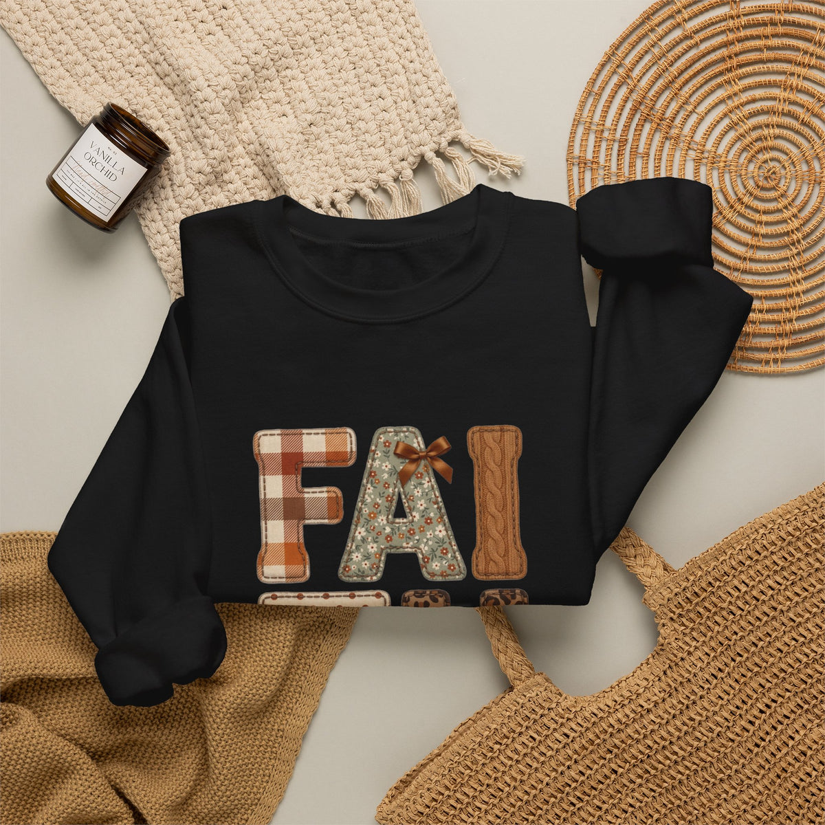 Faith Walk Crewneck Sweatshirt – "Walk by Faith" Christian Pullover