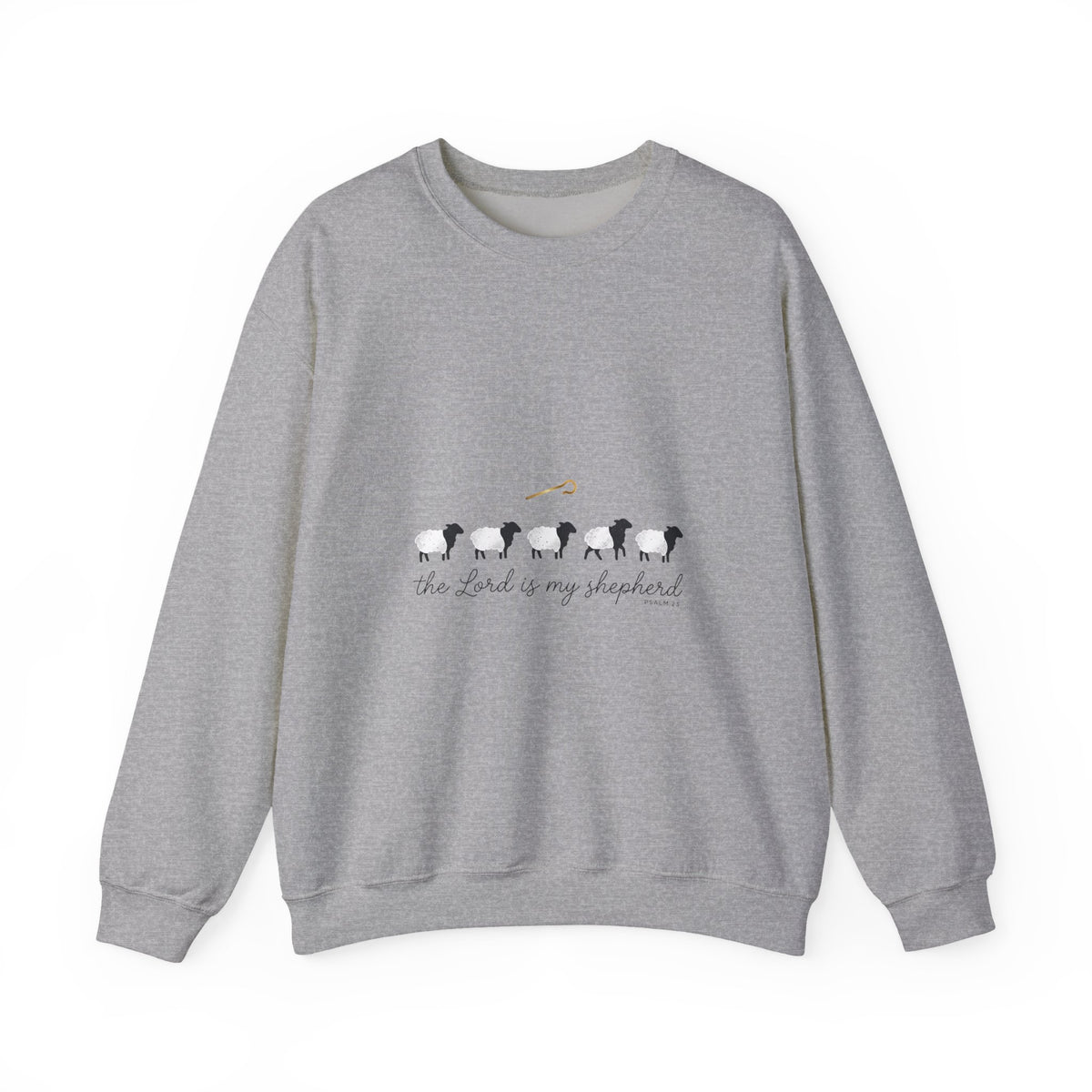 The Lord Is My Shepherd Sweatshirt | Christian Streetwear, Scripture Typography