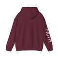 Christian Faith Hoodie — "Walk by Faith Not by Sight" Cross Pullover