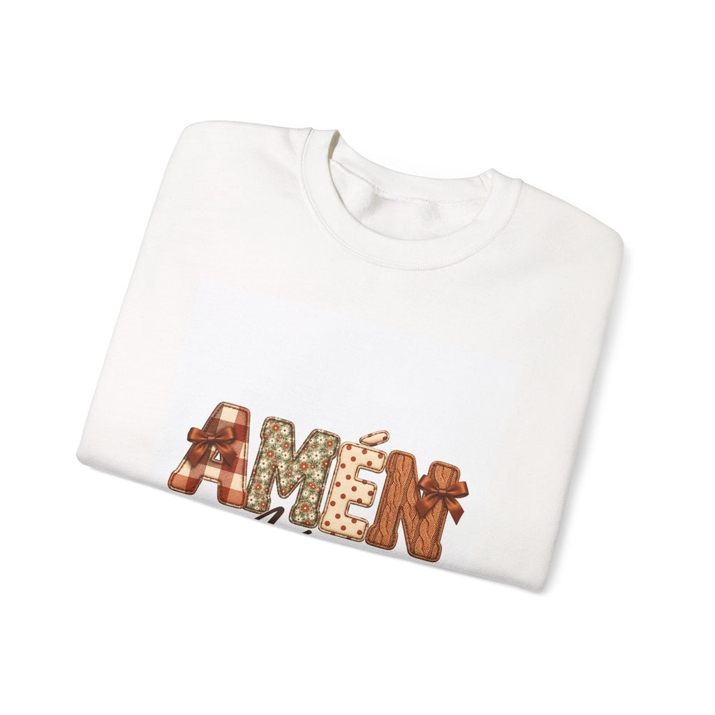 Amen Asi Sea Crewneck Sweatshirt — Floral Faith Graphic