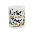 Prayer Changes Things Christian Mug – James 5:16 Faith Coffee Cup – Inspirational Prayer Gift