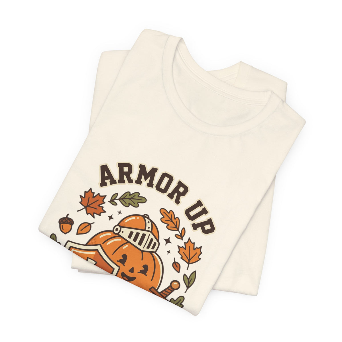 Armor Up Pumpkin Tee | Christian Halloween, Faith Autumn