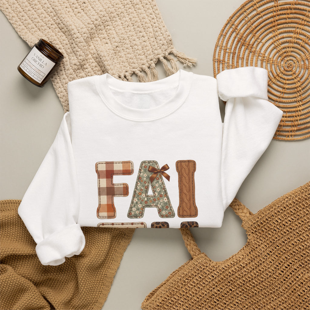 Faith Walk Crewneck Sweatshirt – "Walk by Faith" Christian Pullover