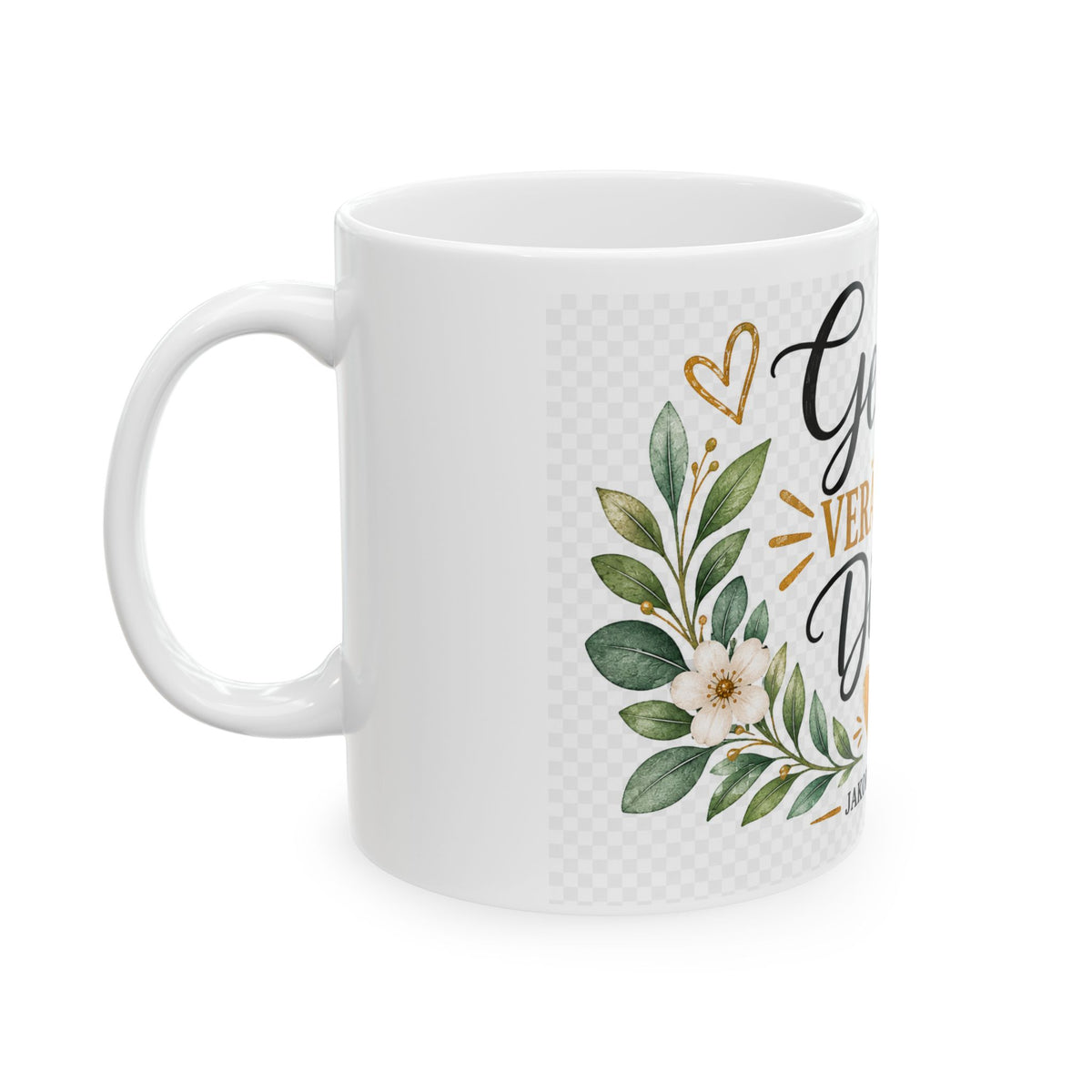 Gebet verändert alles Tasse – James 5,16 Glaube Kaffeebecher – Inspirierendes Gebetsgeschenk