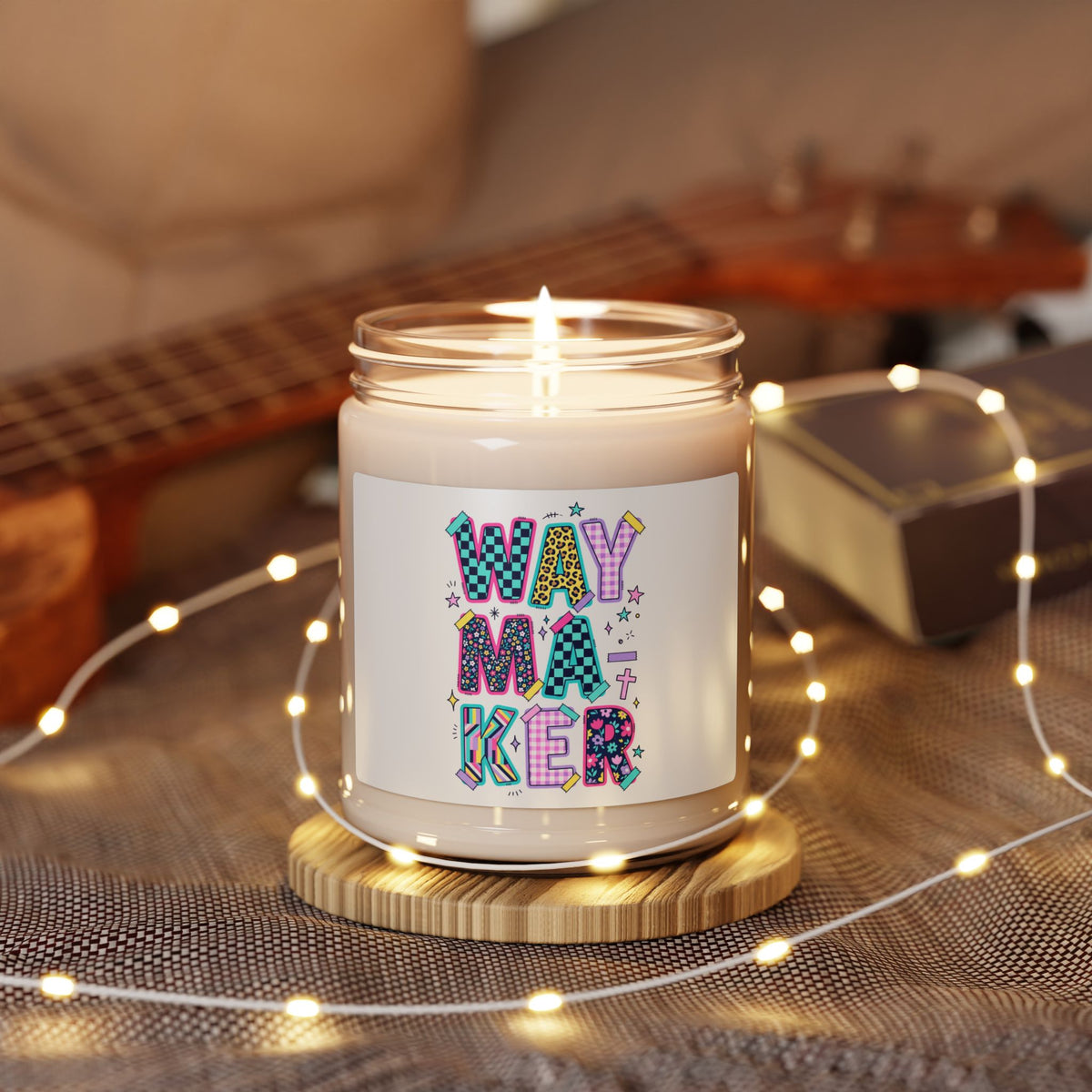 Waymaker Scented Soy Candle — 9oz Inspirational Jar Candle