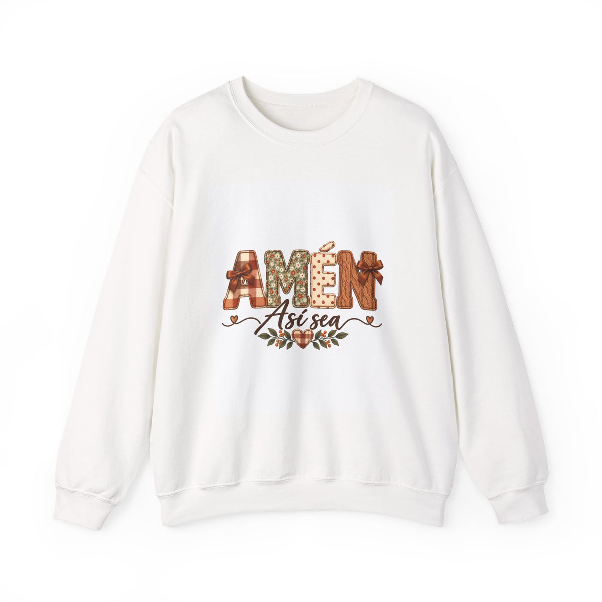 Amen Asi Sea Crewneck Sweatshirt — Floral Faith Graphic