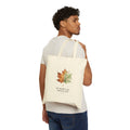 He Makes All Things New Tote Bag – Watercolor Maple Leaf Canvas Tote