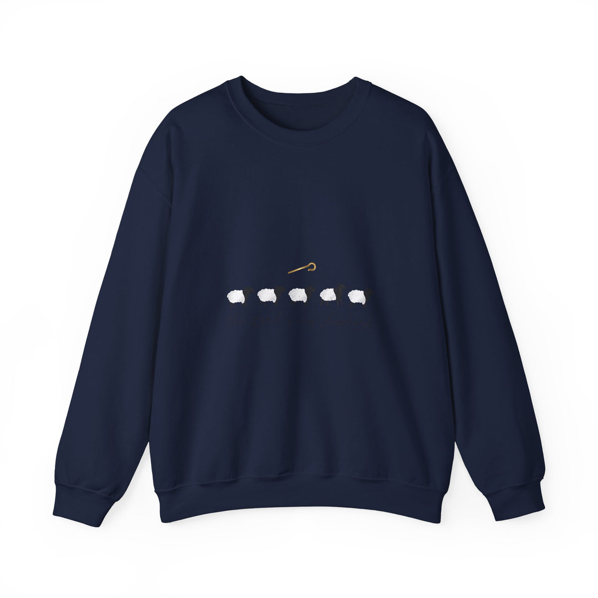 The Lord Is My Shepherd Sweatshirt | Christian Streetwear, Scripture Typography