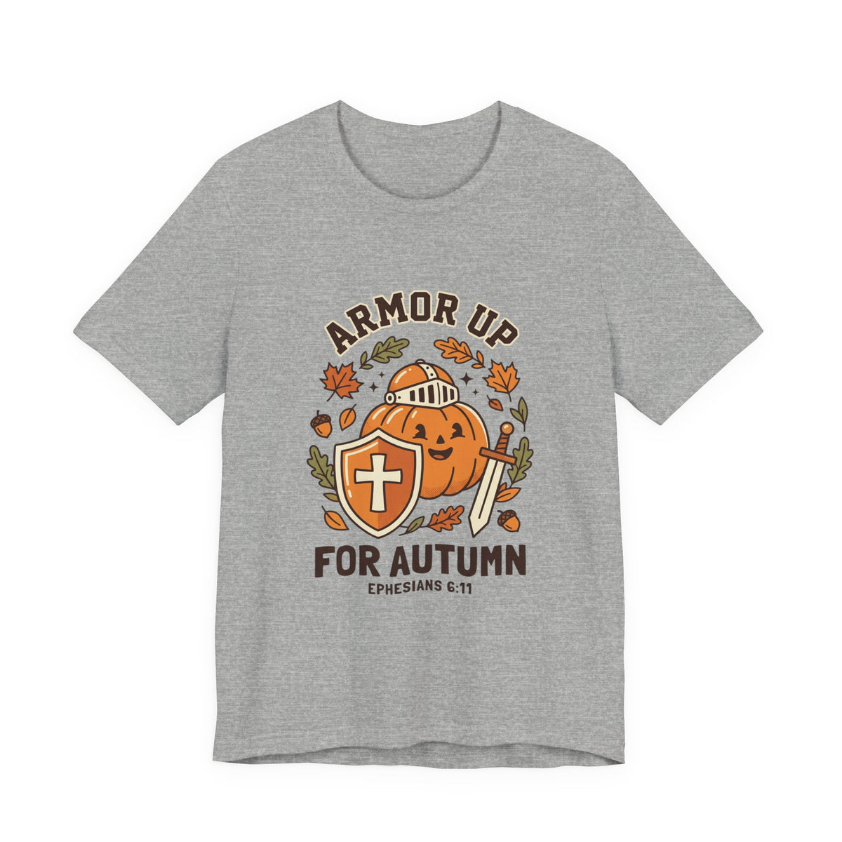 Armor Up Pumpkin Tee | Christian Halloween, Faith Autumn