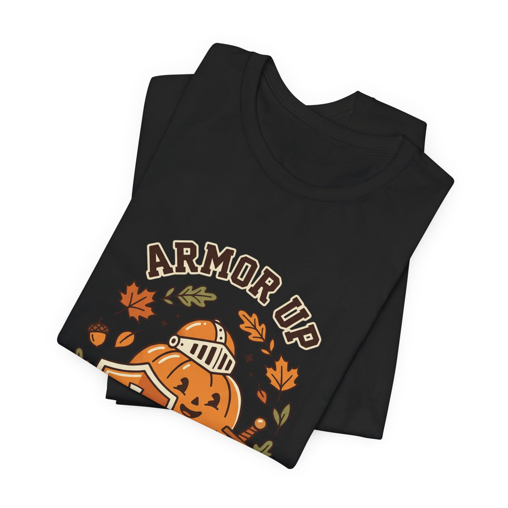 Armor Up Pumpkin Tee | Christian Halloween, Faith Autumn