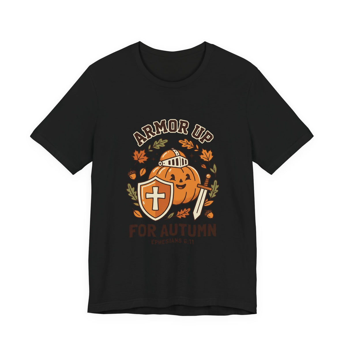 Armor Up Pumpkin Tee | Christian Halloween, Faith Autumn