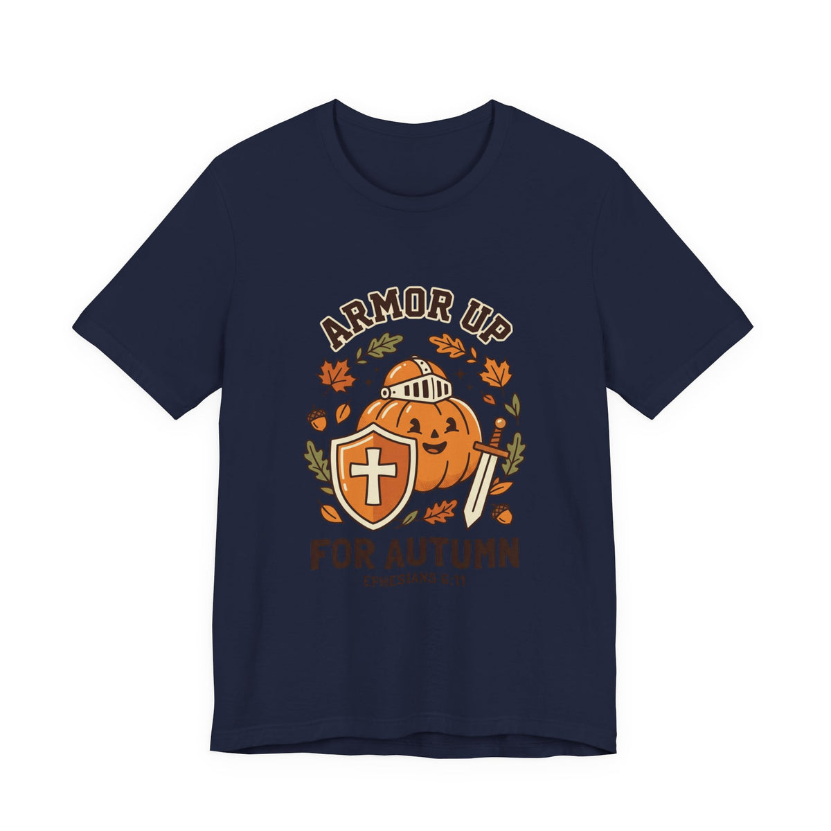 Armor Up Pumpkin Tee | Christian Halloween, Faith Autumn