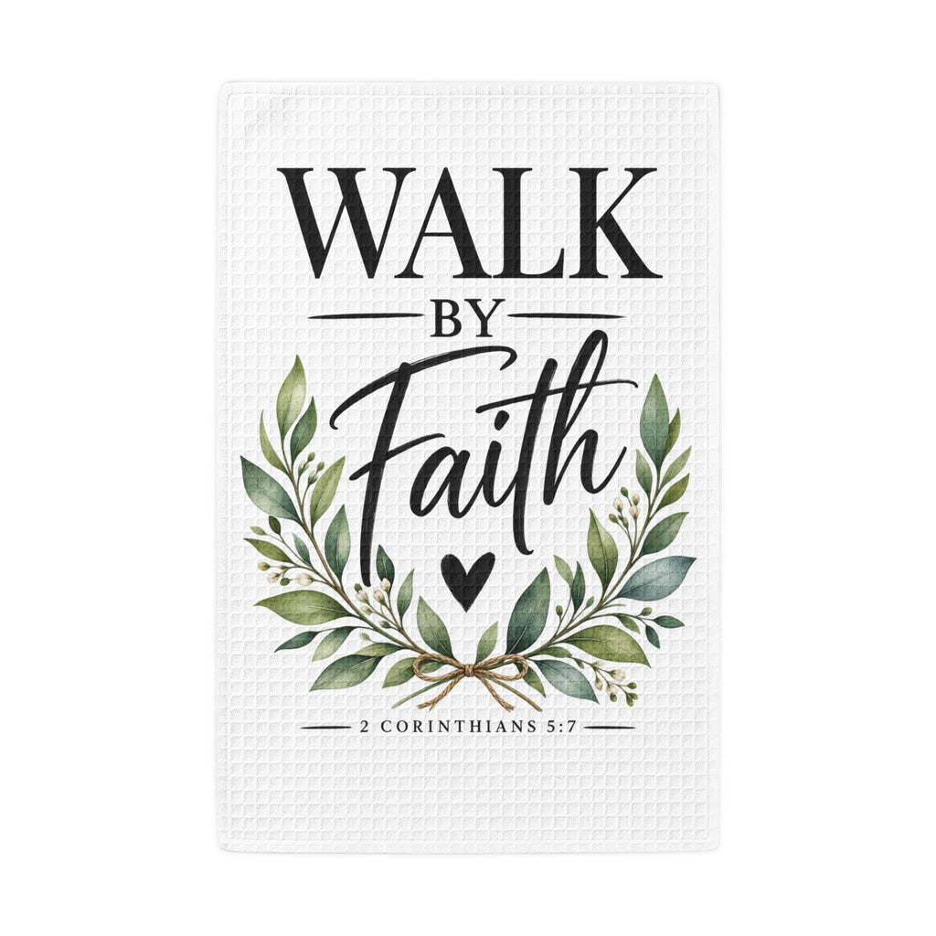 Küchentuch „Walk by Faith“ | 2. Korinther 5,7